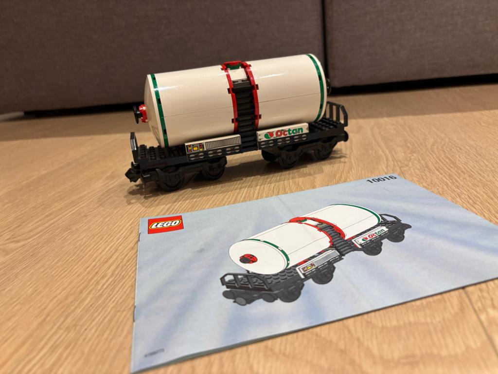 Lego Trein Octan Tankwagon 10016 met instructies, Kinderen en Baby's, Speelgoed | Duplo en Lego, Zo goed als nieuw, Lego, Complete set