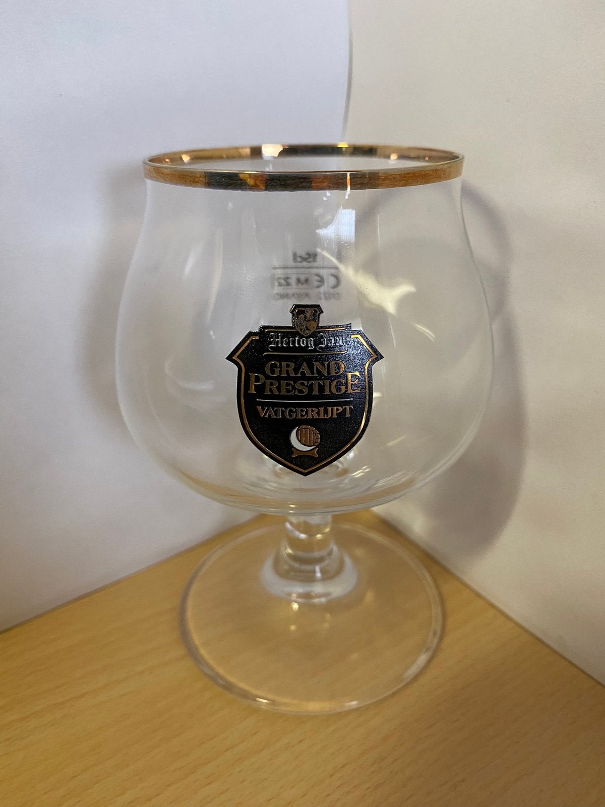 2x proefglas hertog jan grand prestige vatgerijpt 15cl bier, Ophalen of Verzenden, Zo goed als nieuw, Glas of Glazen, Hertog Jan