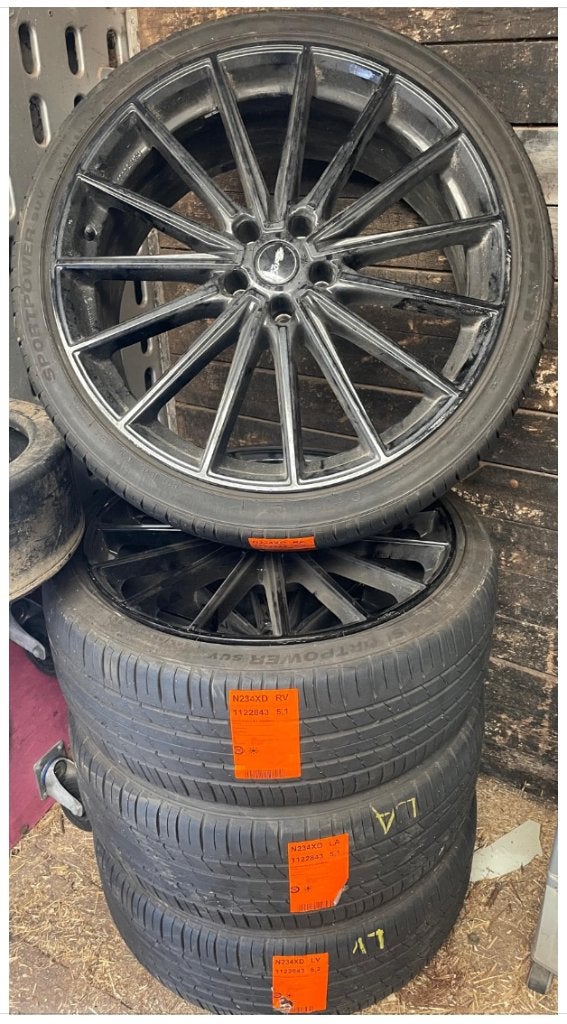 21 inch aluminium velgen zwart ID3 en Cupra Born, Velg(en), Personenwagen, Zomerbanden, Gebruikt