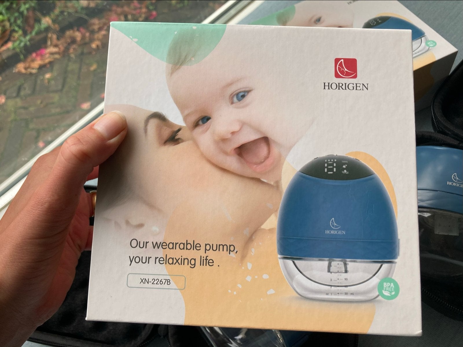 Horigen Wearable Borstkolf - Slechts 1 Jaar Gebruikt, Kinderen en Baby's, Babyvoeding en Toebehoren, Ophalen of Verzenden, Gebruikt