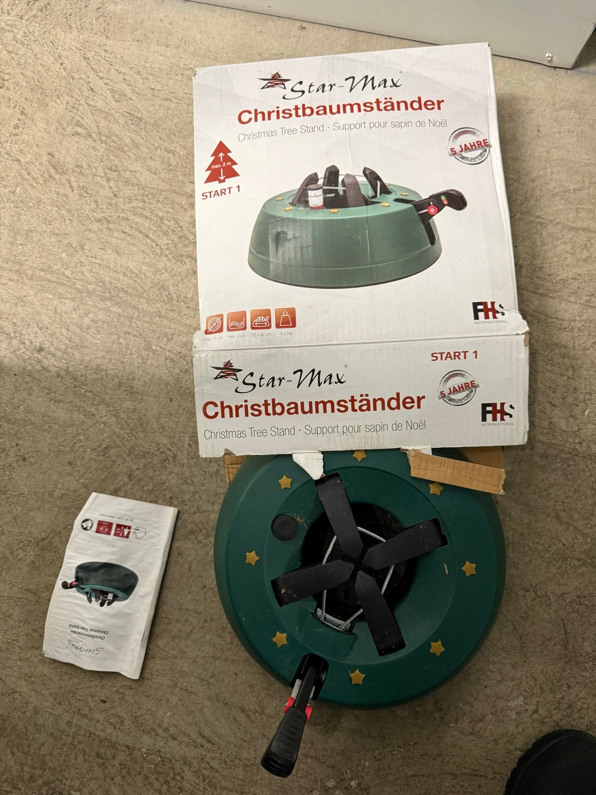 Kerstboomstandaard Star Max, Ophalen of Verzenden, Zo goed als nieuw