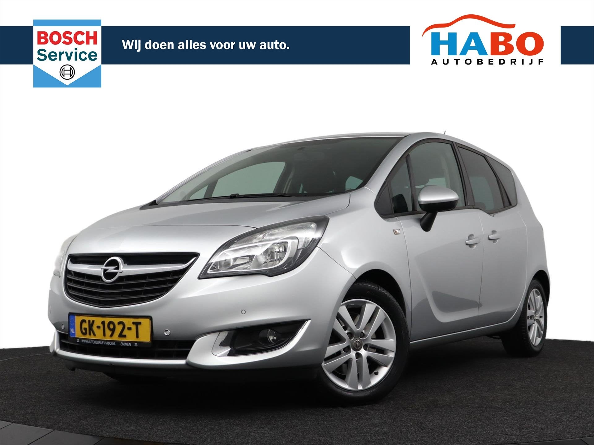 Opel Meriva 1.4 TURBO DESIGN EDITION AUTOMAAT AC/CRUISE/PARK, Stof, Gebruikt, 4 cilinders, 1364 cc
