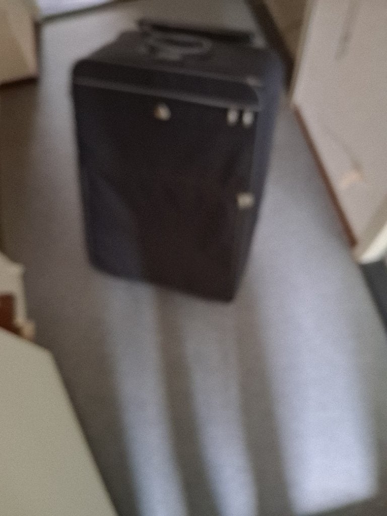 Grote SAMSONITE rolkoffer, Ophalen, Wieltjes, Gebruikt, Hard kunststof