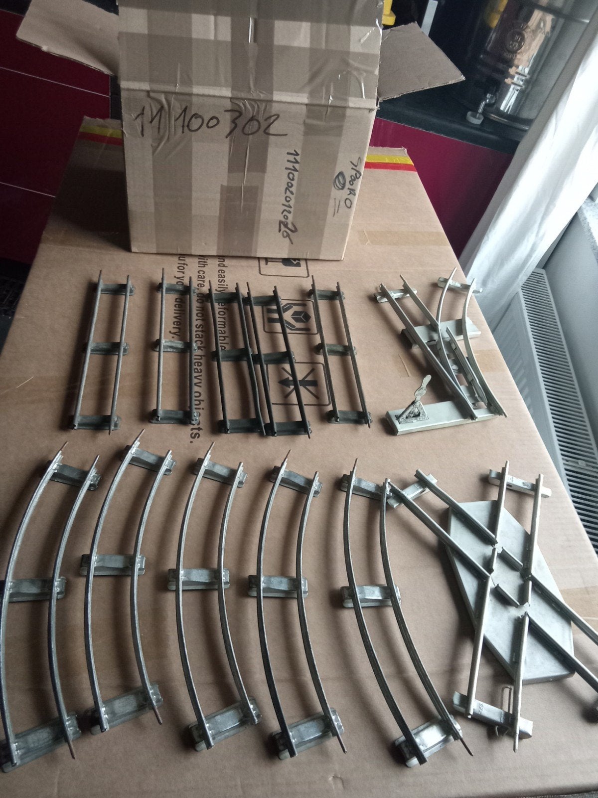 Antieke Spoor 0 rails – complete set! 

Te koop: mooie, Ophalen of Verzenden, Gelijkstroom, Rails, Overige merken