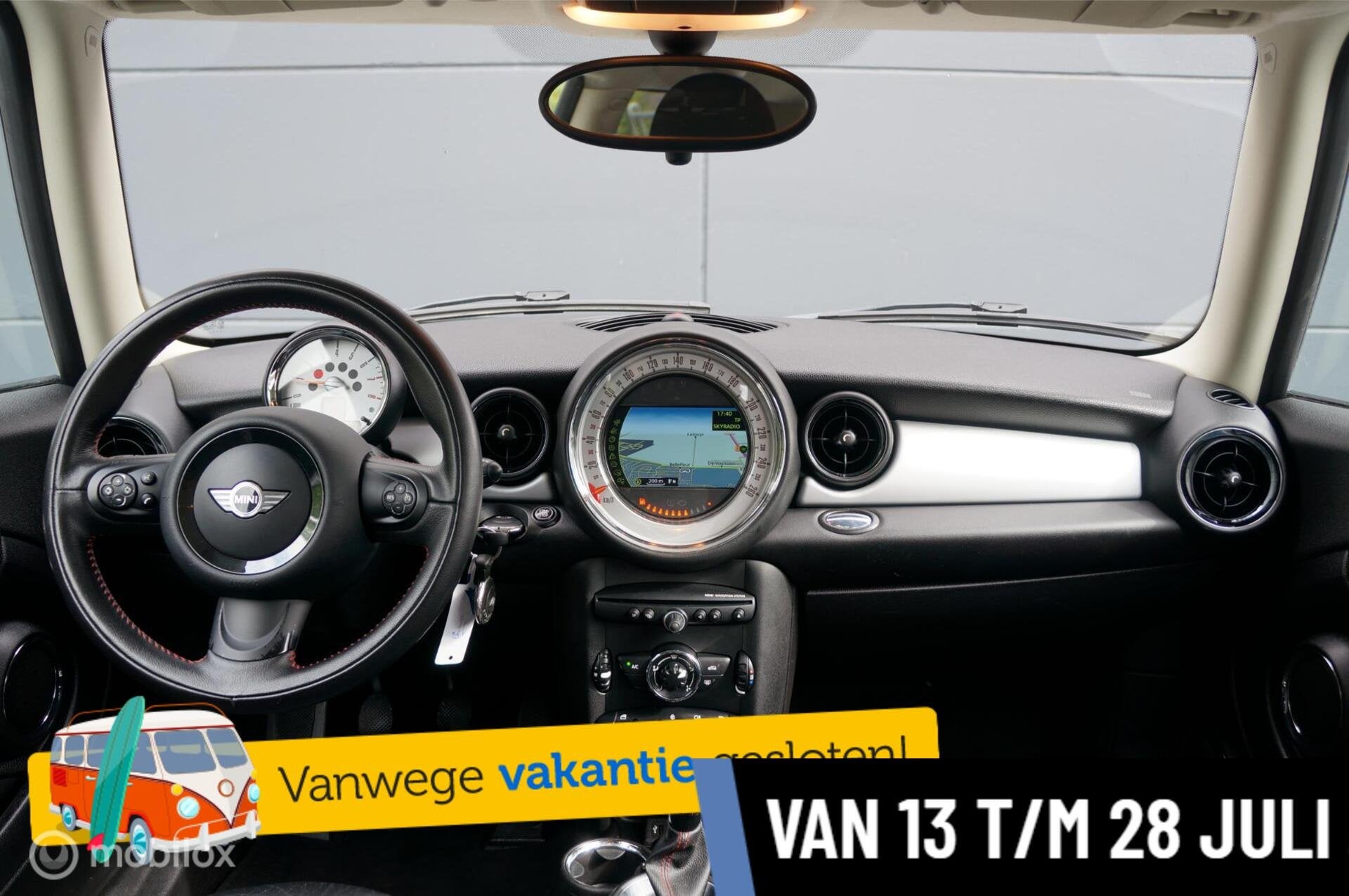 Mini Clubman 1.6 One Holland Street Navi Airco Cruise Leuk!, Auto's, Voorwielaandrijving, Gebruikt, 4 cilinders, 4 stoelen