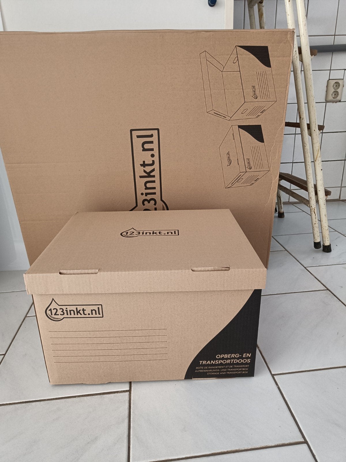 20 opbergdozen archief nieuw in verpakking, Ophalen, Doos, Opvouwbaar, Minder dan 50 cm