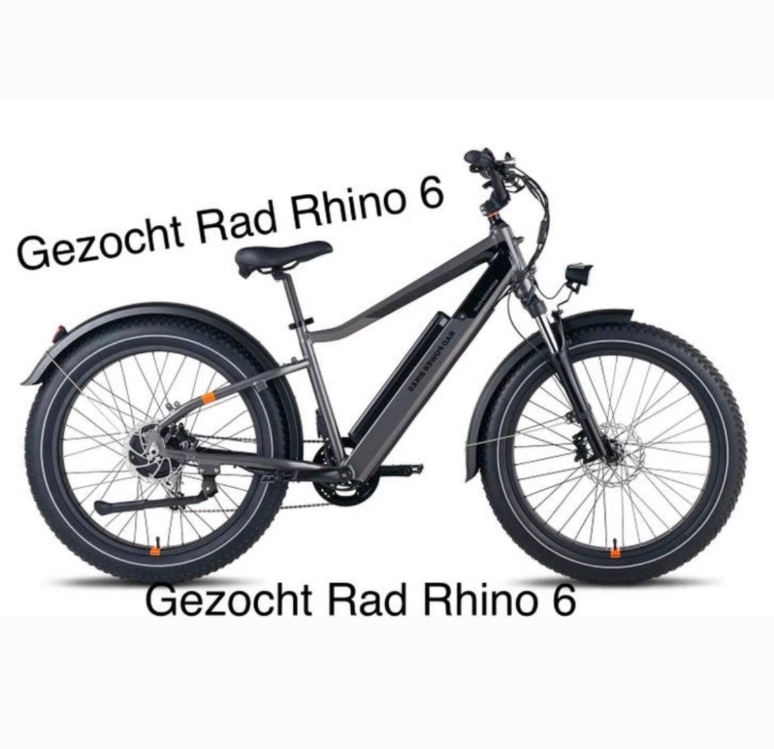 Gezocht Rad Powerbike fietsen/rad Rhino 6 /defect of storing, Ophalen, Zo goed als nieuw