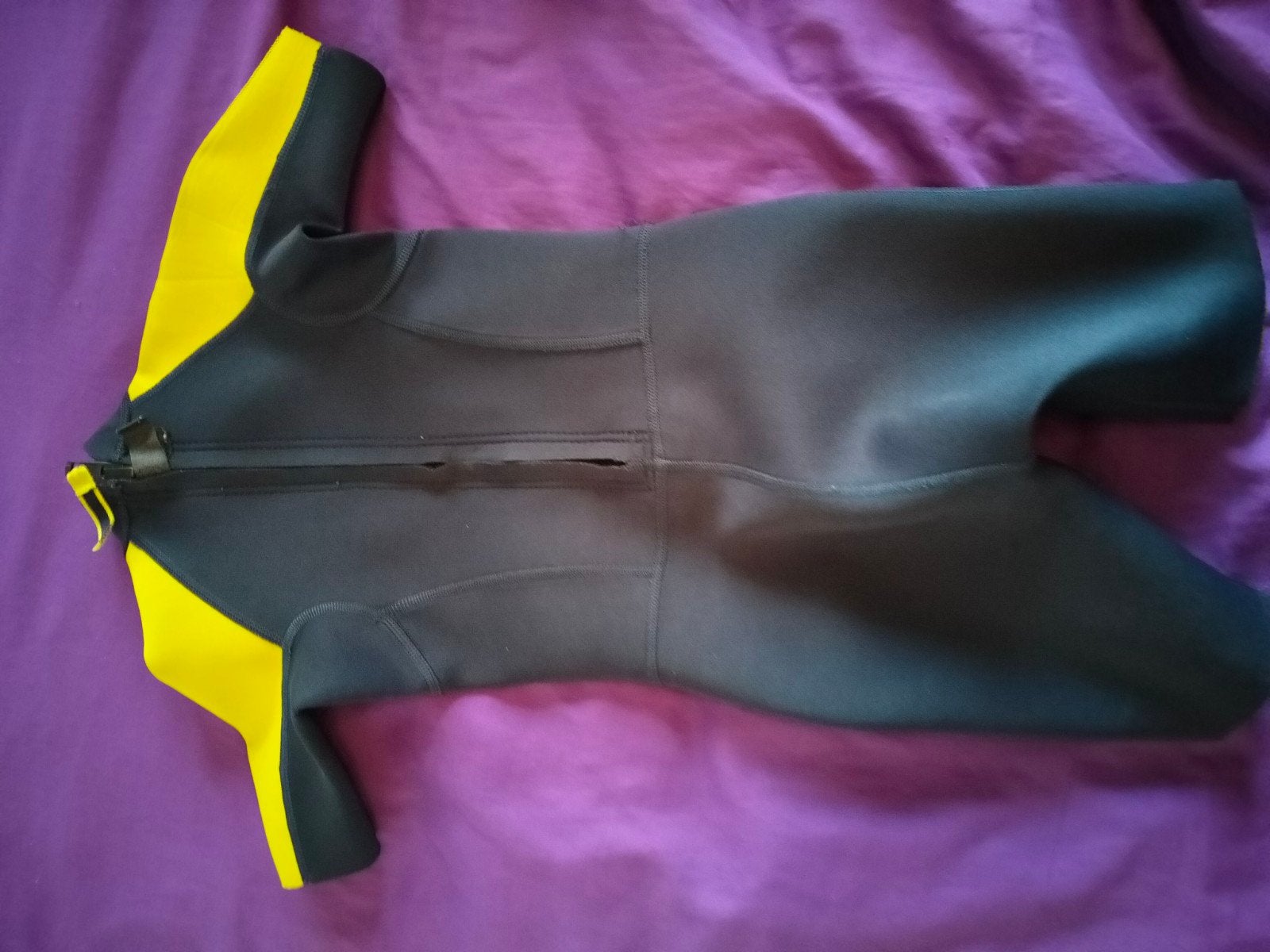 Kinderwetsuit OLAIAN 5/6 jaar - Gebruikt maar goed, Watersport en Boten, Ophalen, Wetsuit, Gebruikt, Kind