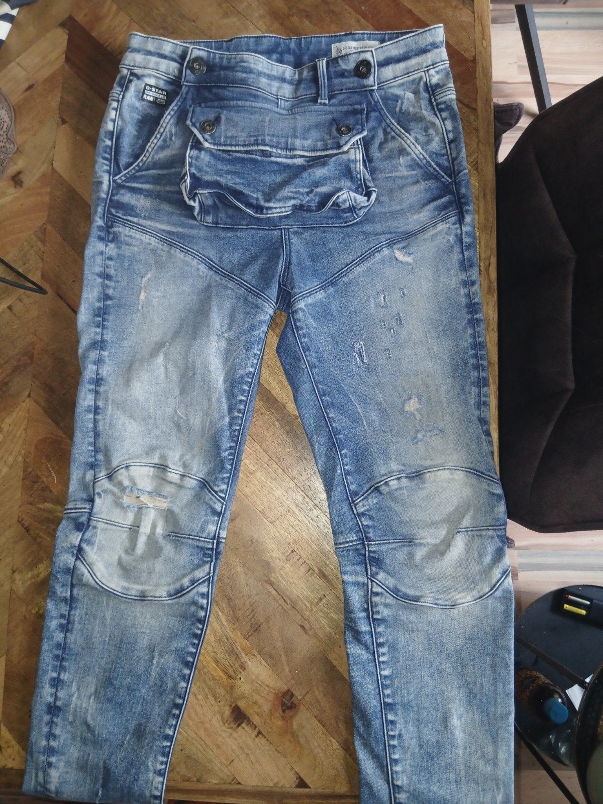 G-Star RAW 5620 Super Slim Jeans - Unieke Designer Broek, Ophalen of Verzenden, Zo goed als nieuw, Jongen of Meisje, Broek