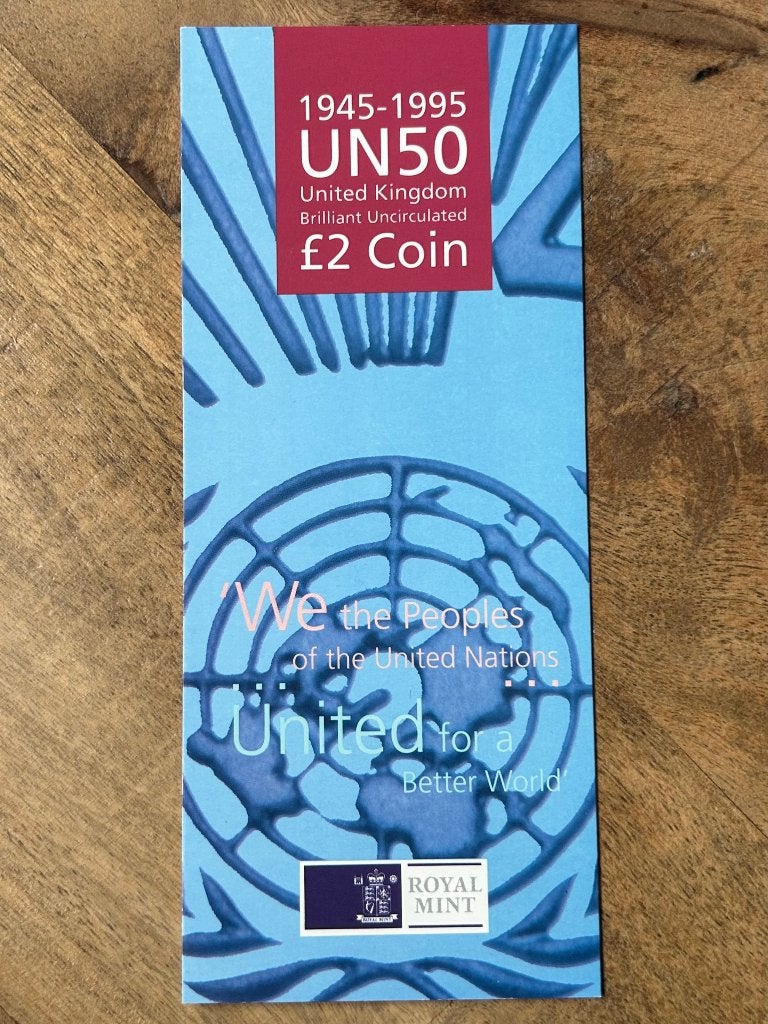 UN50 United Kingdom UNC 2 pound coins, Postzegels en Munten, Ophalen of Verzenden, Overige landen