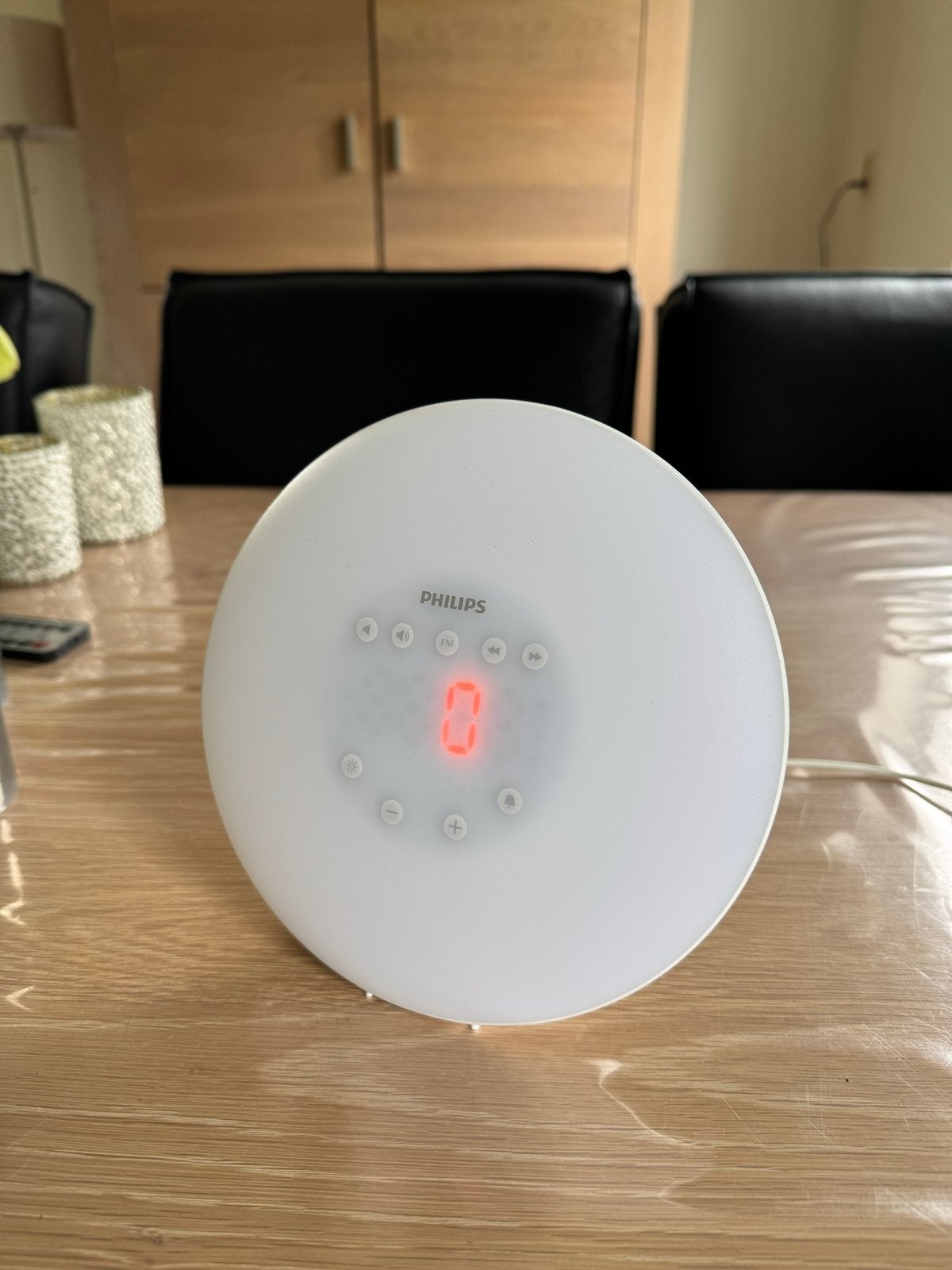 Philips Wake-up Light Wekker - Lichttherapie & Radio, Ophalen of Verzenden, Zo goed als nieuw, Digitaal