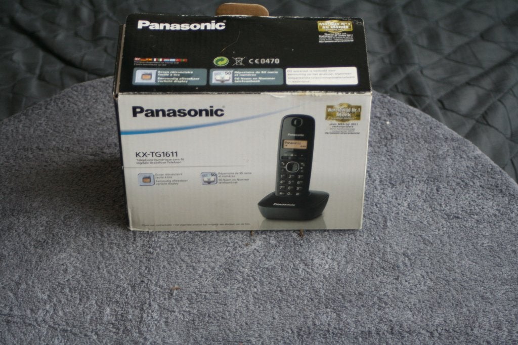 Mooie Panasonic draadloze telefoon, Telecommunicatie, Ophalen of Verzenden, Zo goed als nieuw, 1 handset