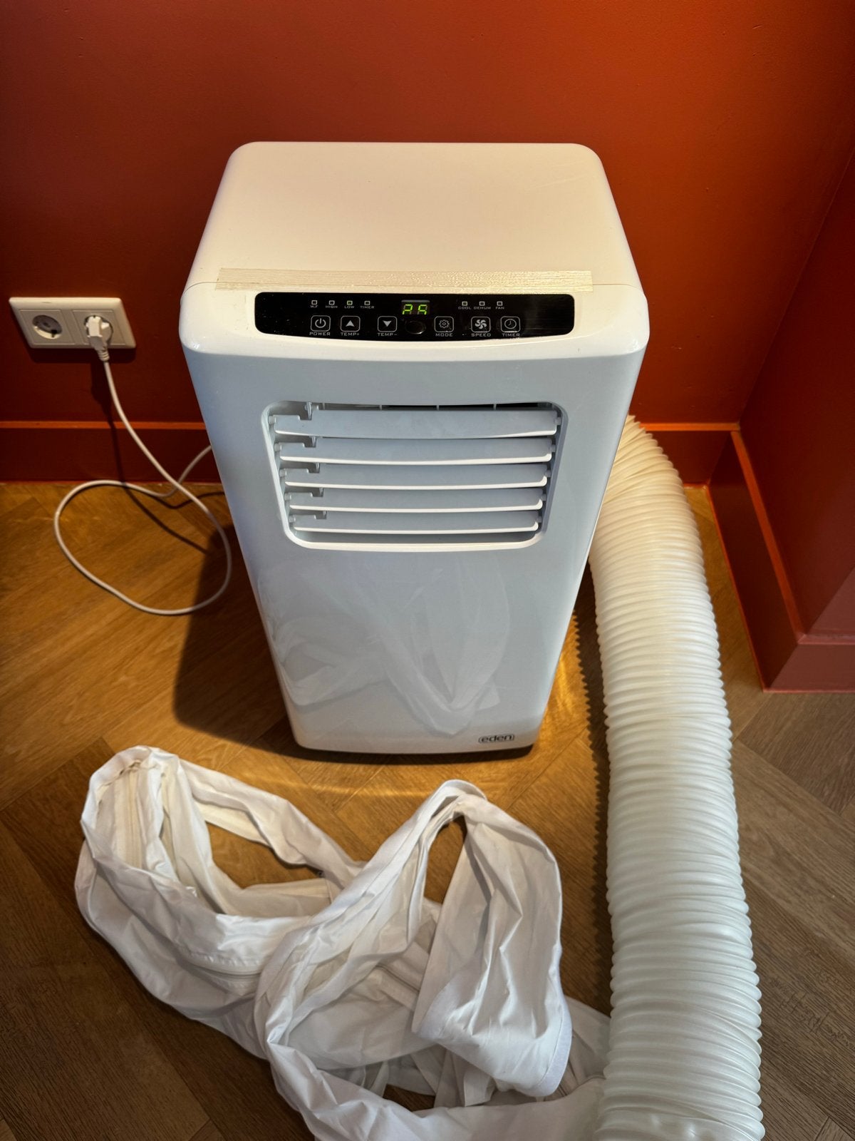 Mobiele airco Eden ED-7001, Ophalen, Gebruikt, Minder dan 60 m³, 3 snelheden of meer