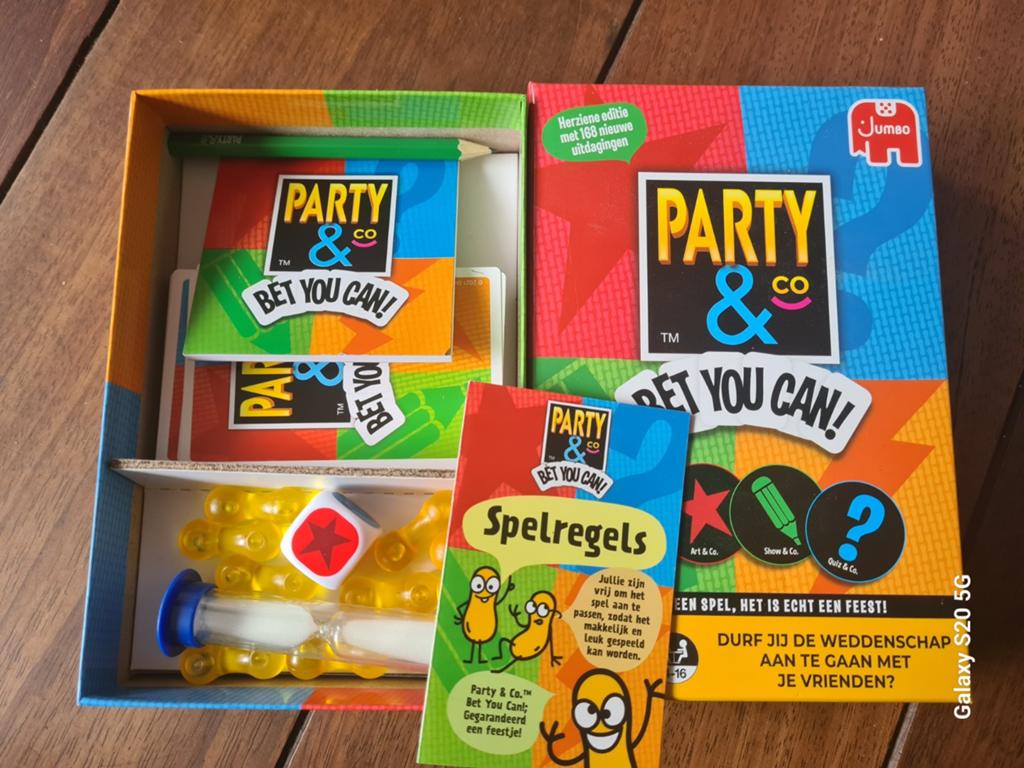 Party & Co. Bet You Can!, Vijf spelers of meer, Ophalen of Verzenden, Zo goed als nieuw, Jumbo