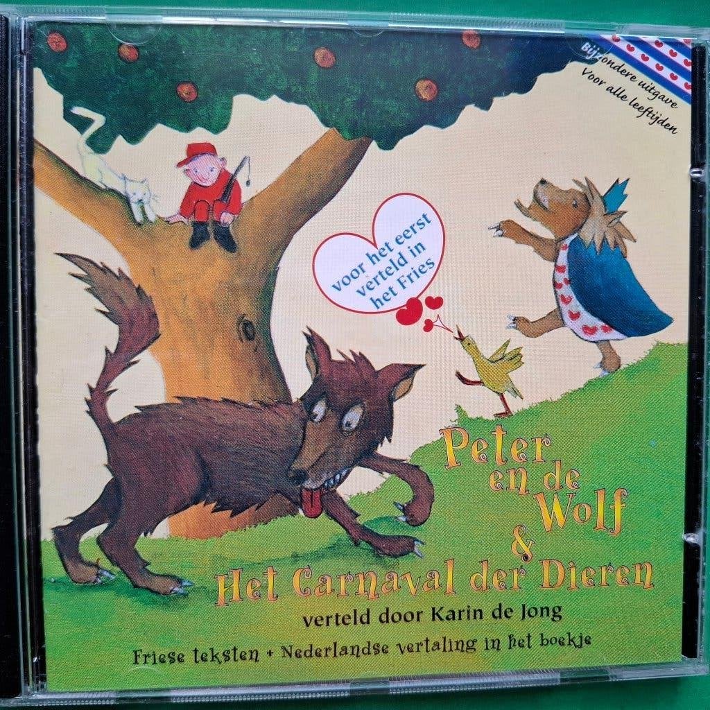KARIN DE JONG-FRIES!-PETER EN DE WOLF-HET CARNAVAL DER DIERE, 6 tot 9 jaar, Overige typen, Ophalen of Verzenden, Zo goed als nieuw
