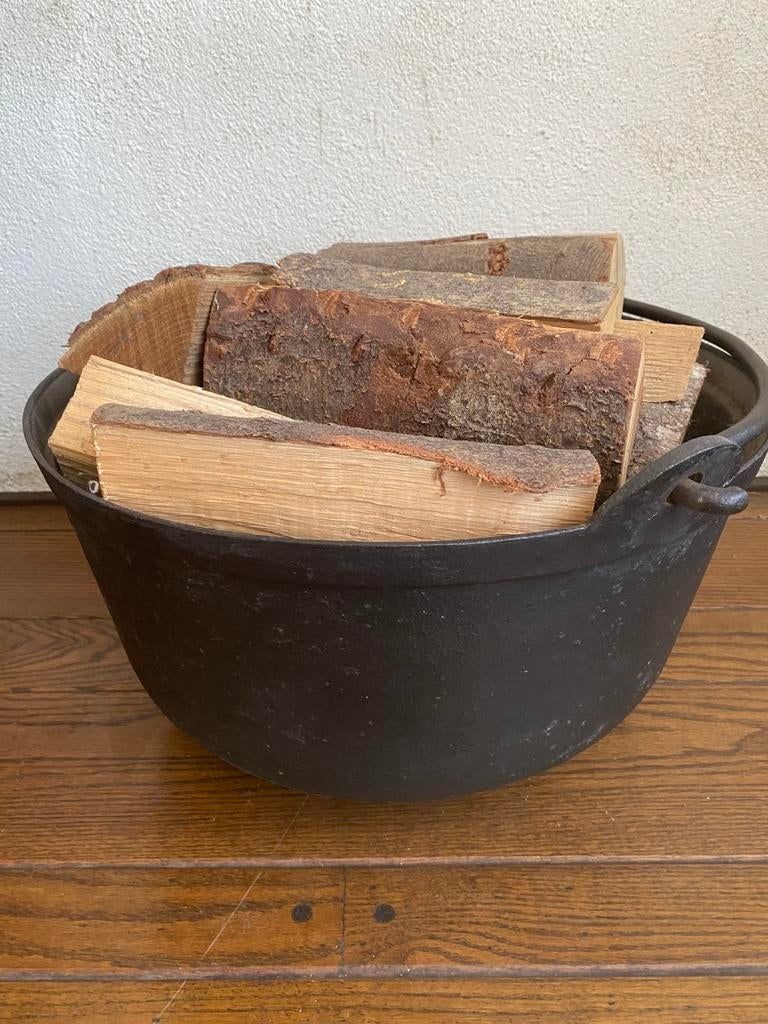 vintage gietijzeren Dutch oven (ook wel stoofpan genoemd), Ophalen of Verzenden