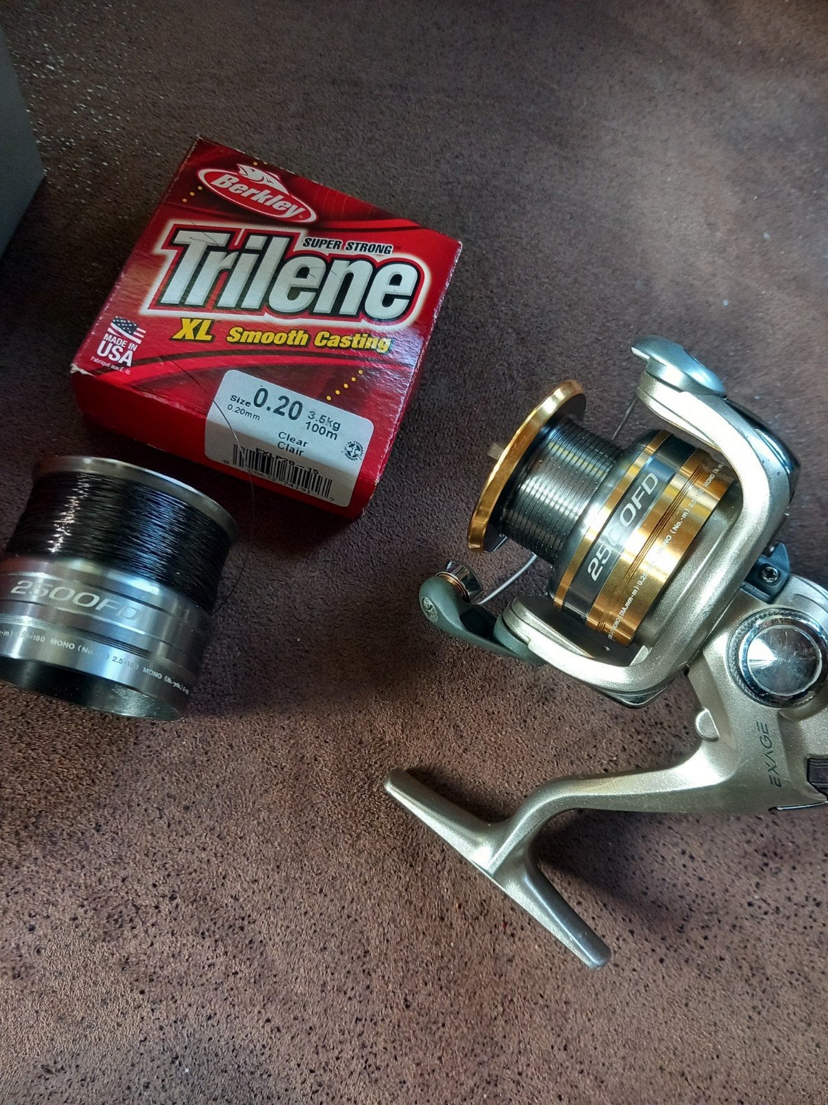 Daiwa Silvercreek 2,20 m nieuw incl Shimano 2500 FD molen, Ophalen of Verzenden, Zo goed als nieuw, Complete set