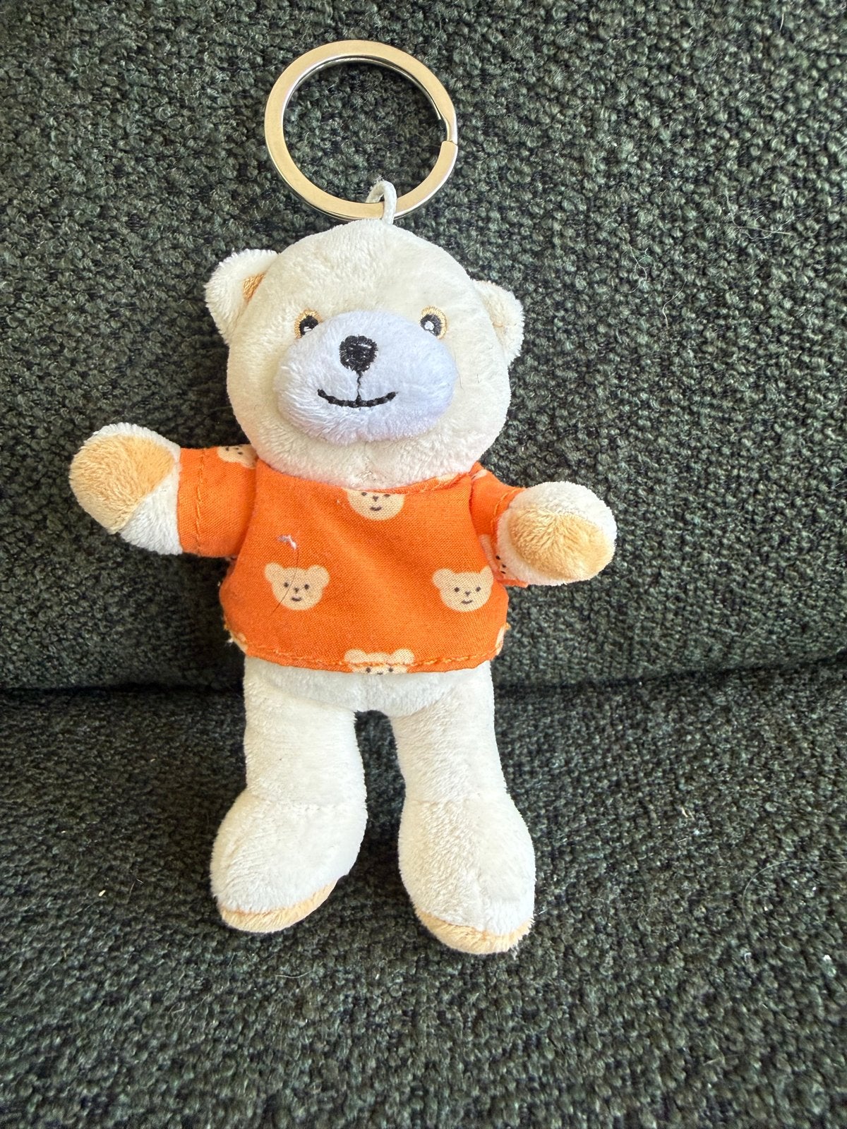 Robijn wasmiddel beertje zacht sleutelhanger 14cm, Ophalen, Gebruikt, Knuffel of Figuurtje