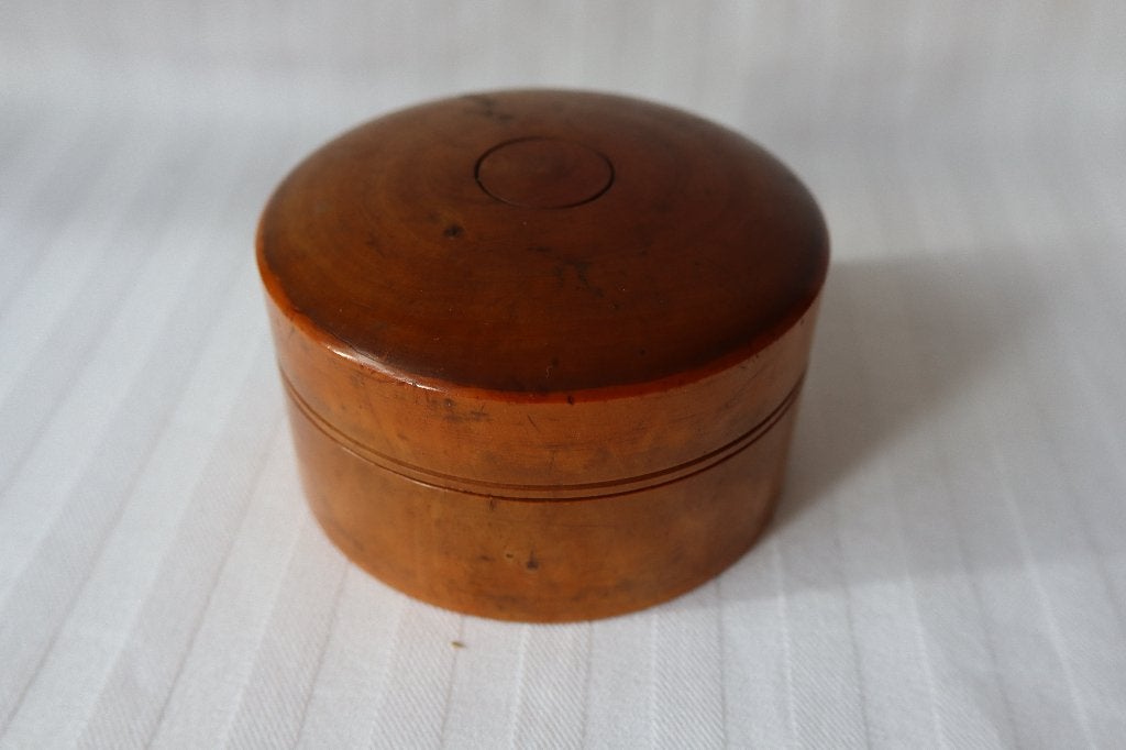 Antiek houten tabaksdoos c 1810, Ophalen of Verzenden