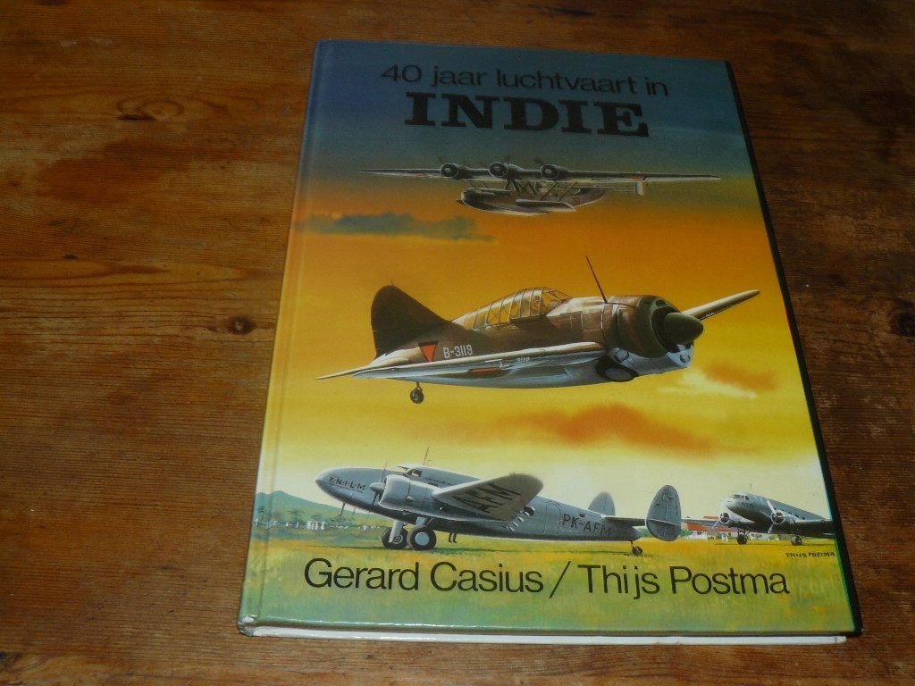 40 jaar luchtvaart in Indië (KNIL, MLD, KNILM, ML Ned-Indie), Ophalen of Verzenden, Zo goed als nieuw, Boek of Tijdschrift