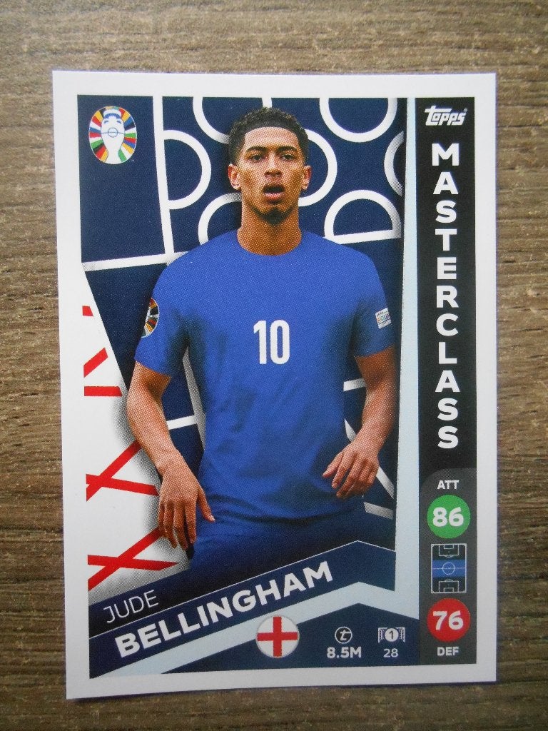Topps card Jude Bellingham Euro 2024 Duitsland, Ophalen of Verzenden, Nieuw, Buitenlandse clubs, Poster, Plaatje of Sticker