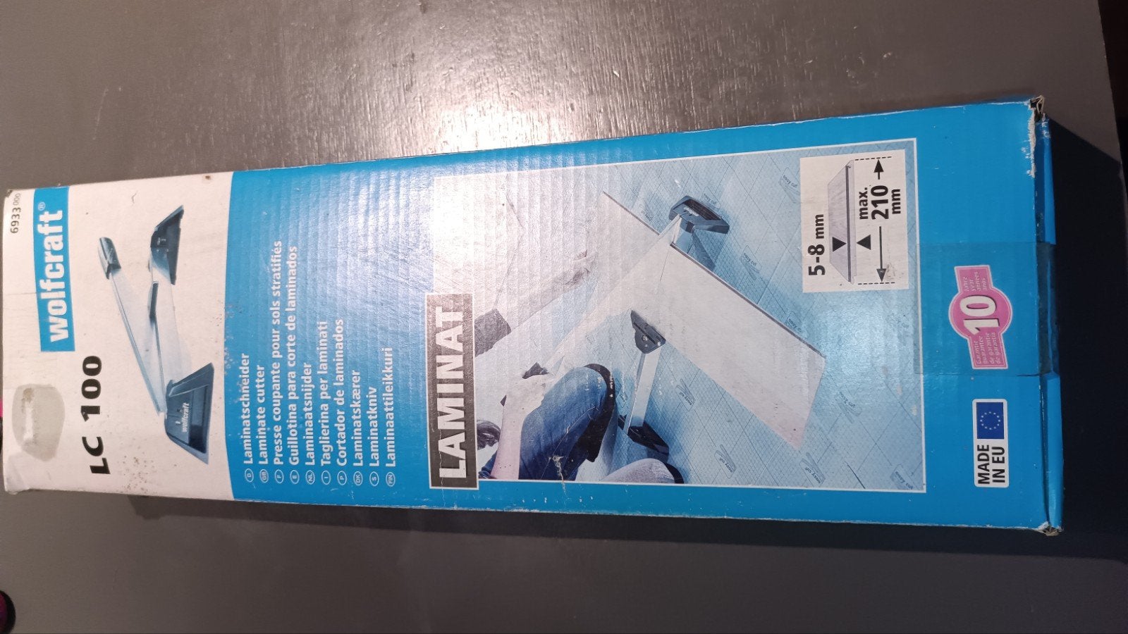 Wolfcraft LC 100 laminaatsnijder, Ophalen of Verzenden, Zo goed als nieuw, Snijgereedschap, Overige merken