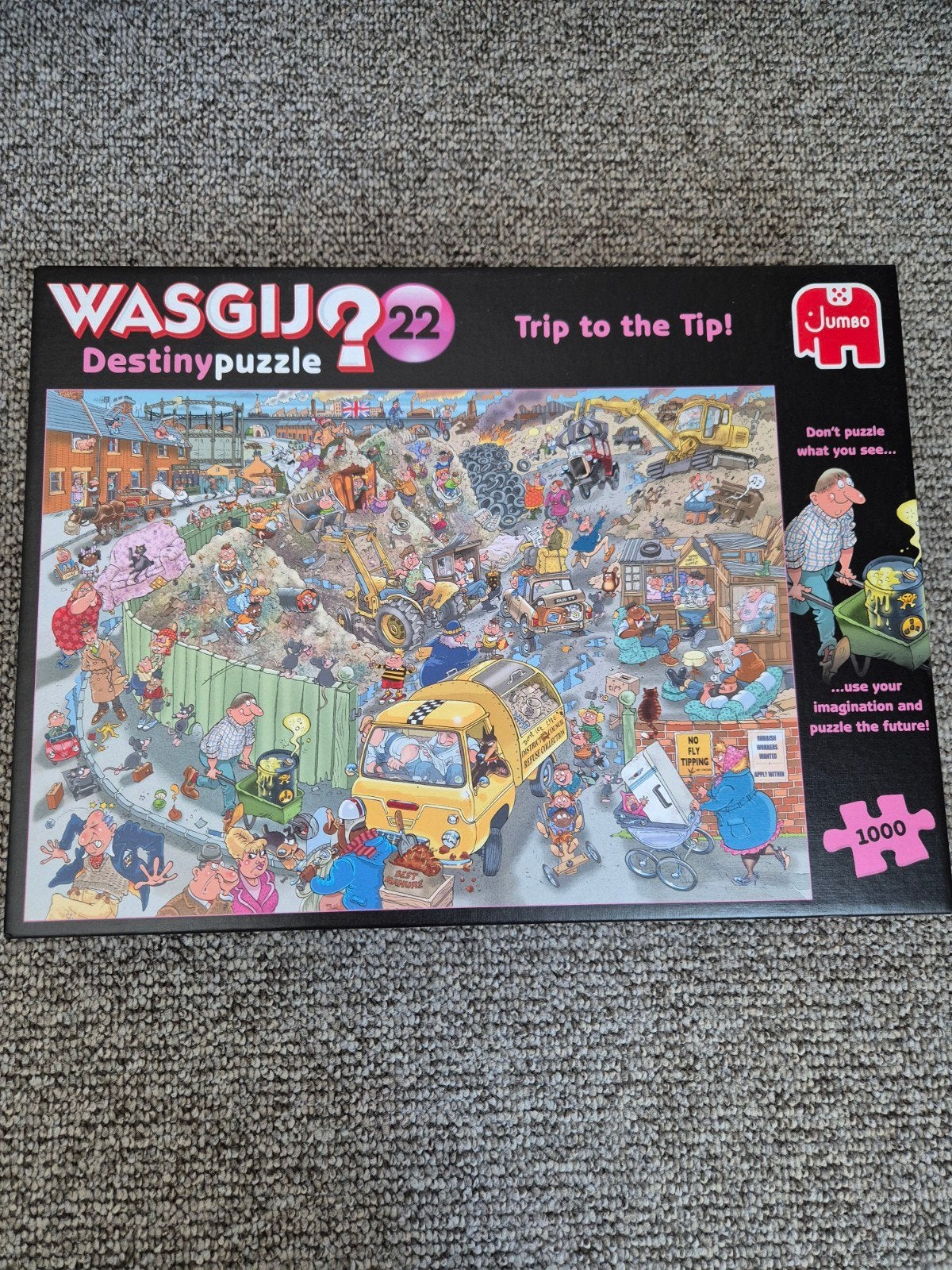 Wasgij puzzel, Ophalen of Verzenden, 500 t/m 1500 stukjes, Zo goed als nieuw, Legpuzzel