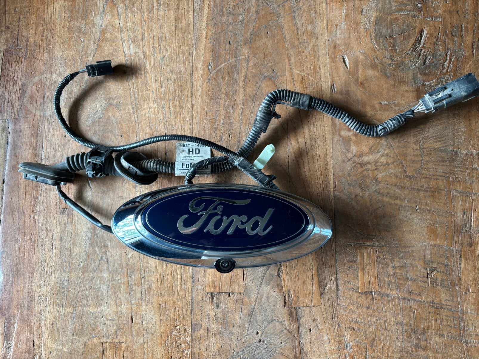 ACHTERKLEP LOGO MET CAMERA EMBLEEM FORD RANGER, Ophalen of Verzenden