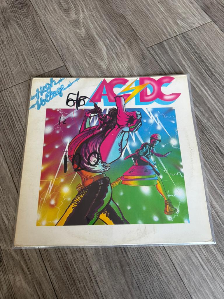 Lp AC/DC - High voltage, Cd's en Dvd's, Ophalen of Verzenden, Zo goed als nieuw, 12 inch, Poprock