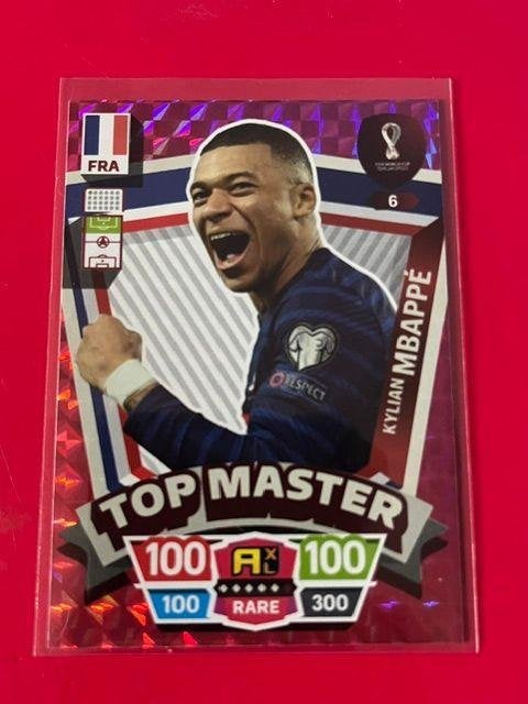 Kylian Mbappe Panini Adrenalyn Wk 2022 Qatar Top Master #6, Verzenden, Nieuw, Buitenlandse clubs, Spelerskaart