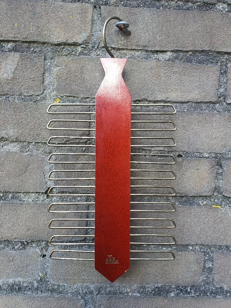 Tie Rack stropdassenrek hout vintage Engeland, Ophalen of Verzenden