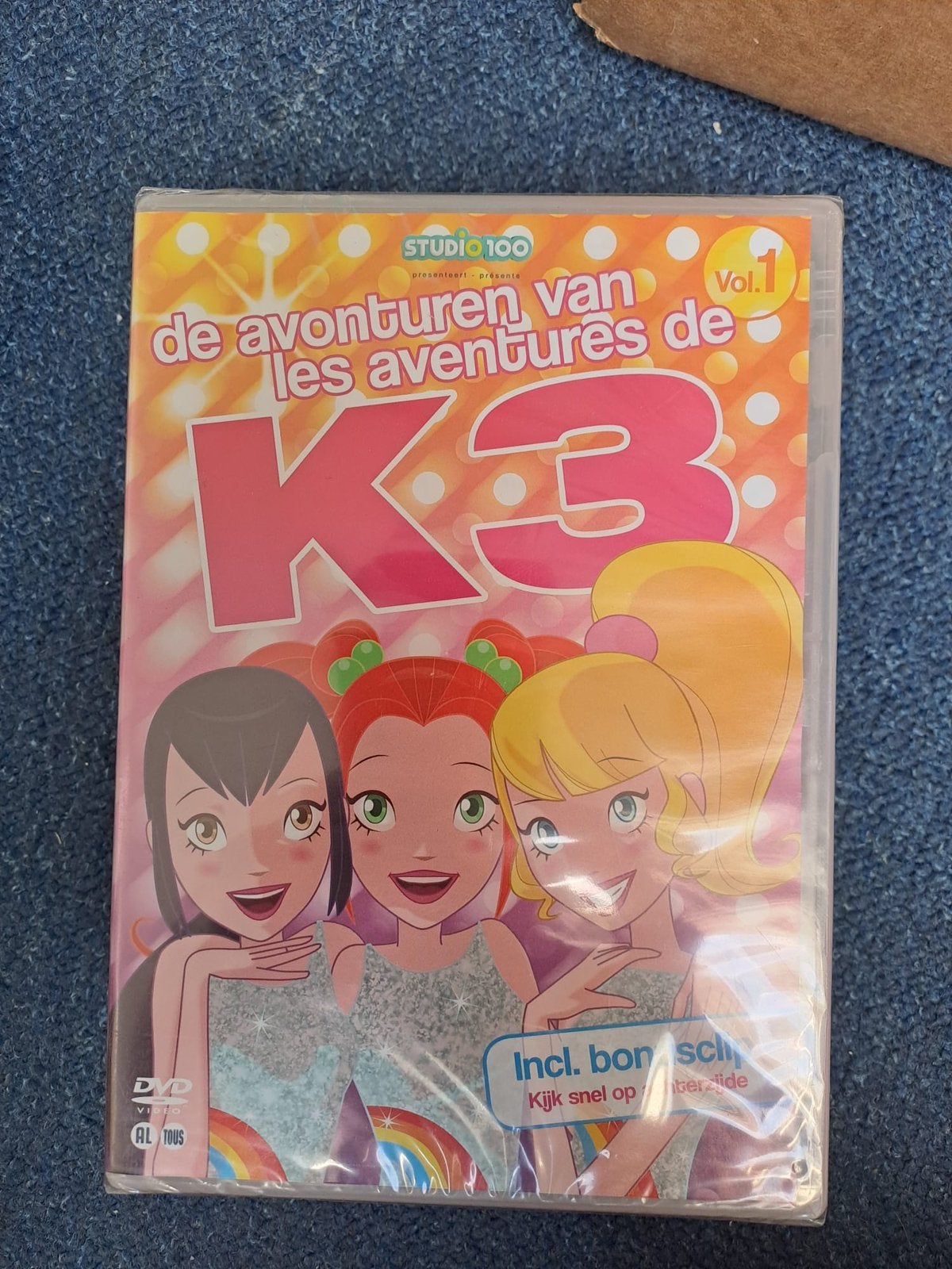De Avonturen van K3 (dvd), Cd's en Dvd's, Dvd's | Tekenfilms en Animatie, Alle leeftijden, Overige typen, Overige soorten, Ophalen of Verzenden