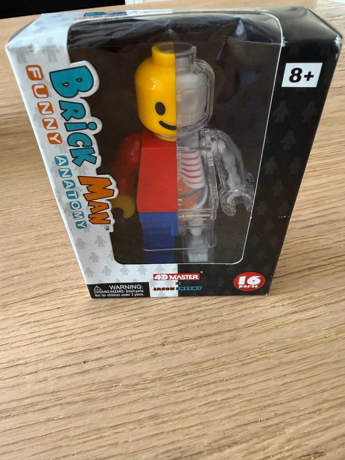 Lego Brick Man Funny Anatomy 4D Master Jason Freeny, Ophalen of Verzenden, Nieuw, Overige merken