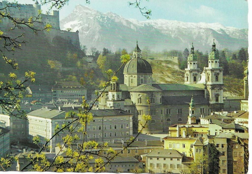Salzburg- -Festspielstadt., Verzenden, 1960 tot 1980, Ongelopen, Oostenrijk