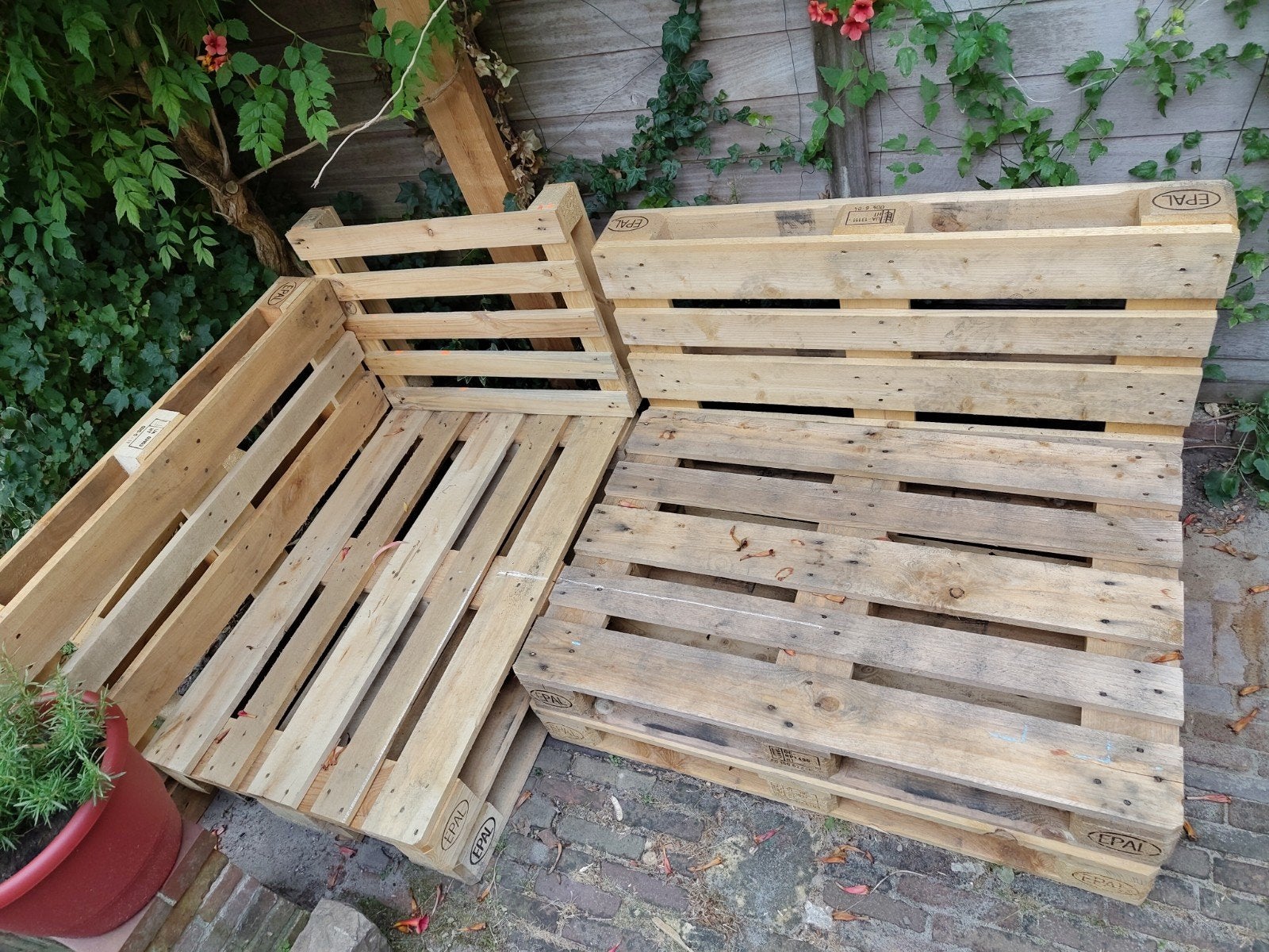 Pallets op te halen voor elk aannemelijk bod (of gratis), Ophalen, Overige houtsoorten, Minder dan 200 cm, Pallet