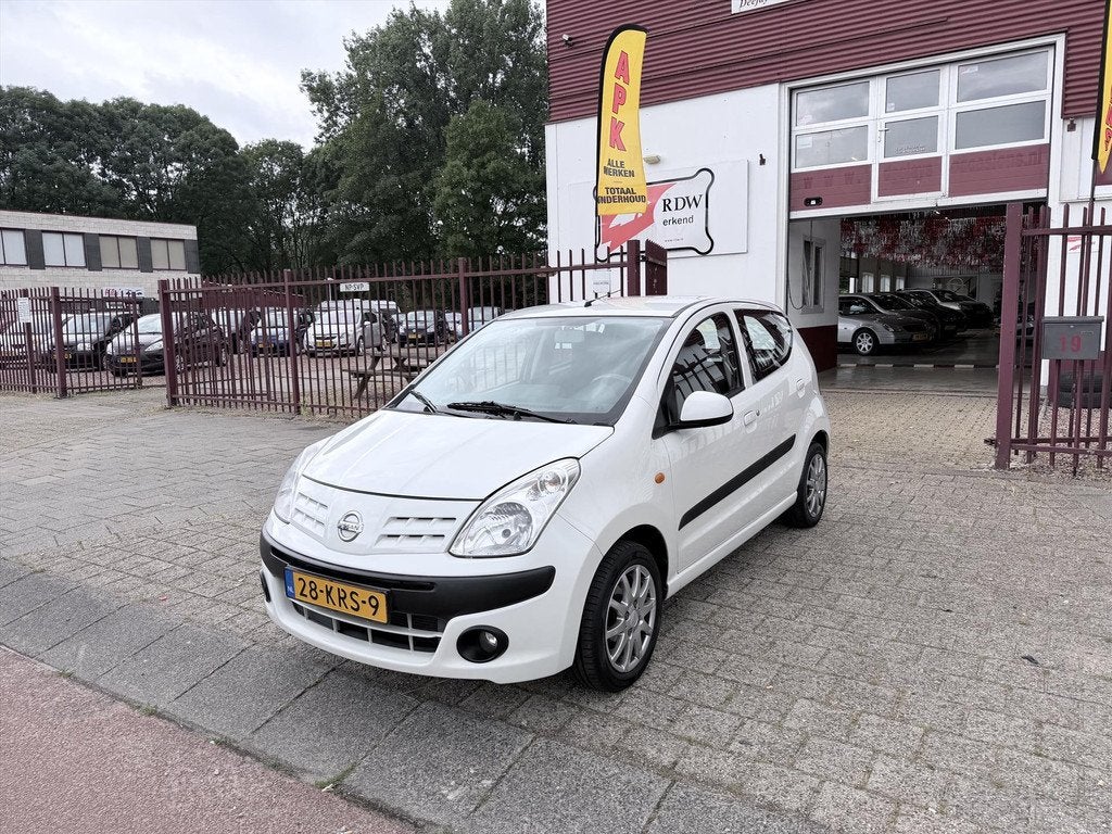 Nissan Pixo 1.0 L 68pk Acenta Airco, Euro 5, Gebruikt, 4 stoelen, Origineel Nederlands