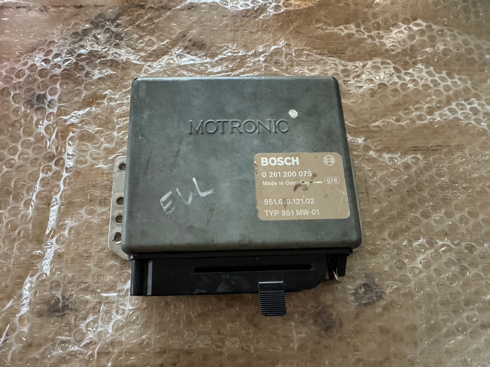 Ecu Porsche 944 Turbo 951.618.121.02 - Bosch 0 261 200 075, Ophalen of Verzenden, Gebruikt, Porsche