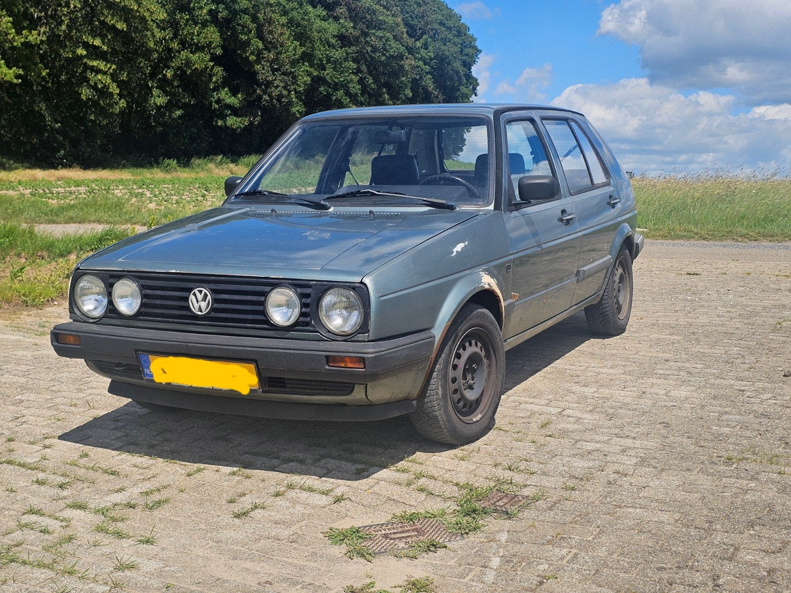 Volkswagen Golf 2 1.6 project plus onderdelen., Ophalen of Verzenden, Volkswagen