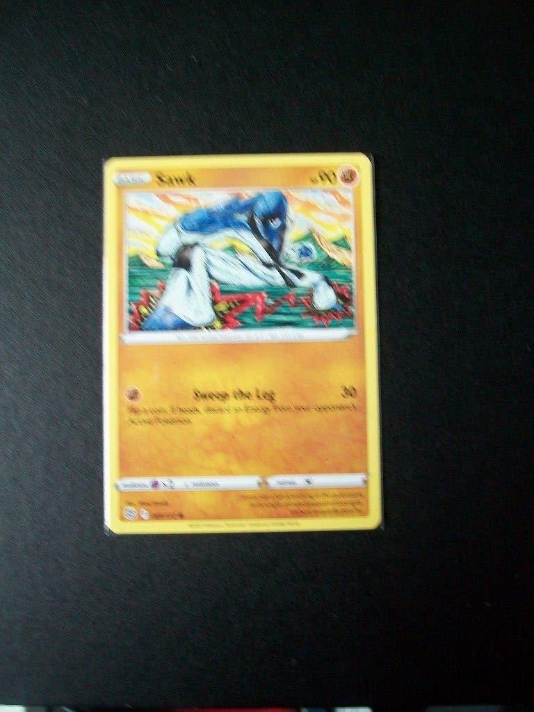 4279: Nieuwe Pokemon Kaart SAWK hp 90 (081/172), Verzenden, Nieuw, Losse kaart