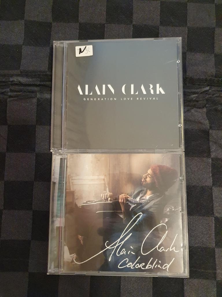 Alain clark 2 cd's voor 1.50 partij collectie cd, Verzenden, Gebruikt