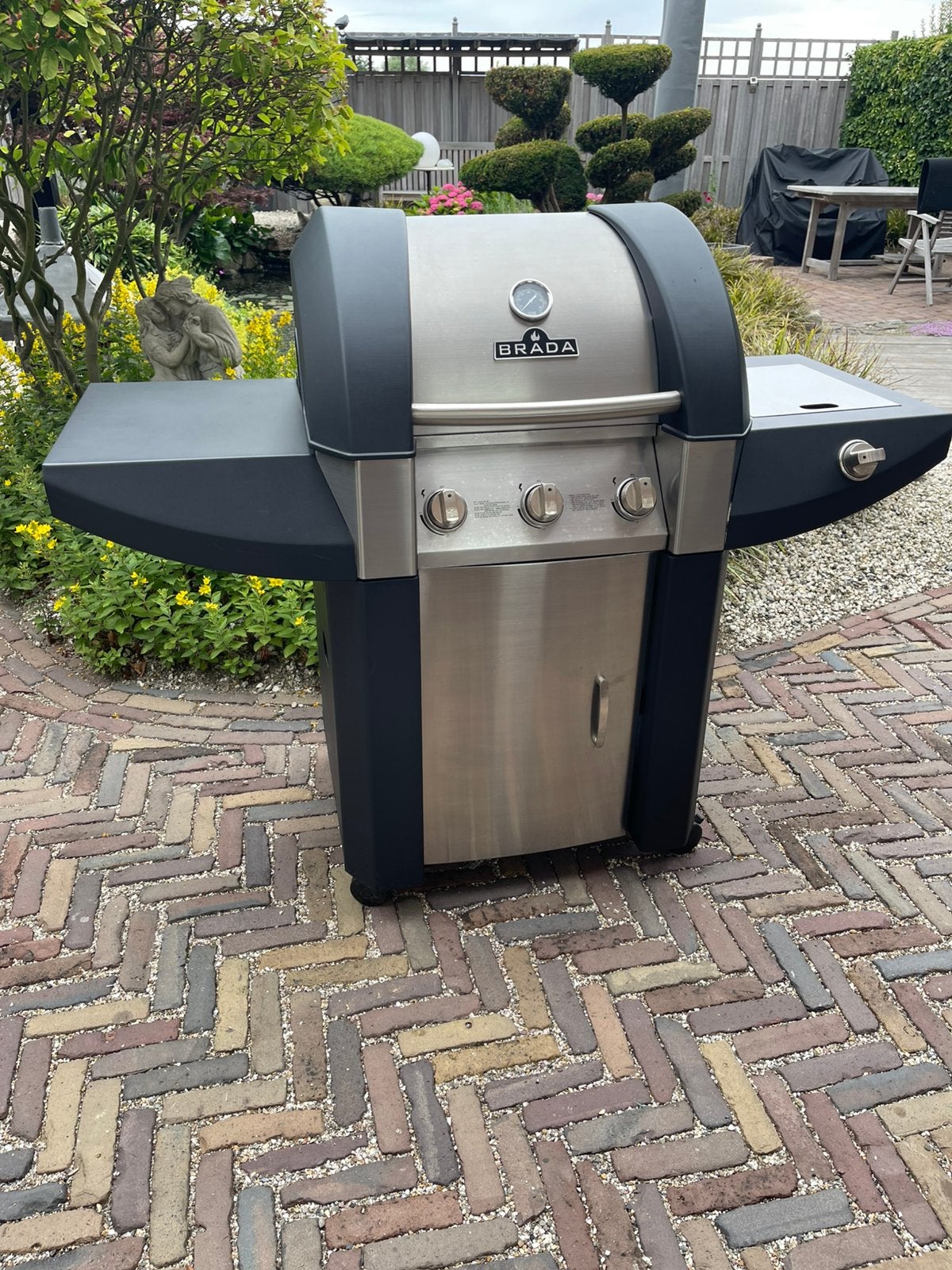 BRADA GAS BARBEQUE GROOT, Ophalen, Nieuw