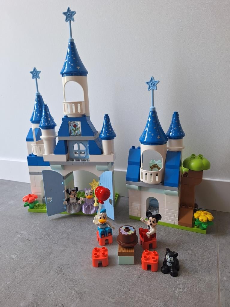 LEGO Duplo Disney Kasteel 10998 Compleet, Kinderen en Baby's, Speelgoed | Duplo en Lego, Gebruikt, Ophalen of Verzenden, Complete set