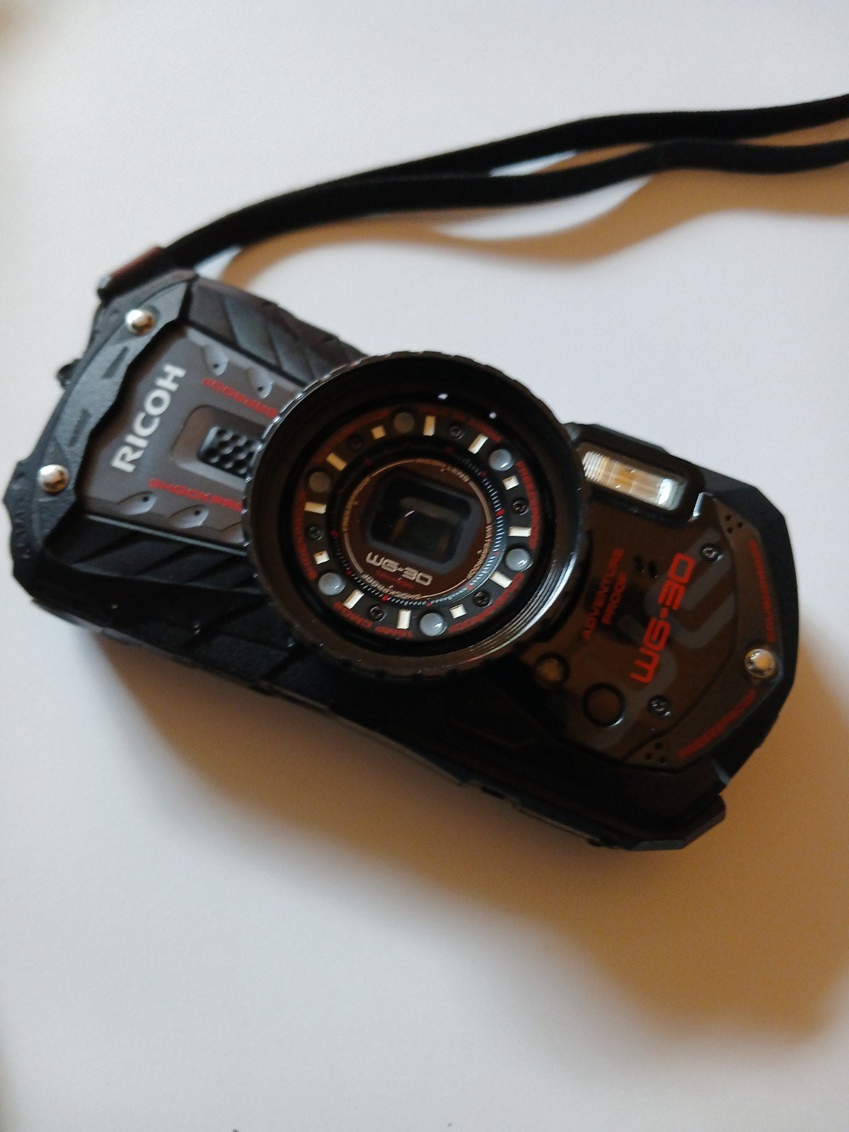 Ricoh WG 30, camera, Ophalen of Verzenden, Overige Merken, Geen optische zoom