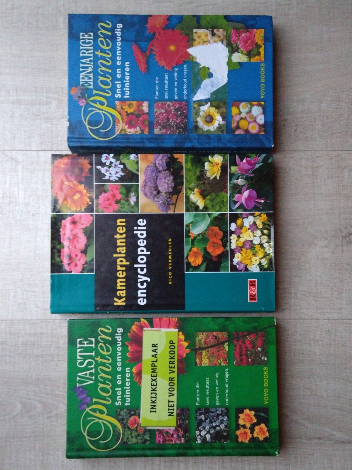 3 boeken tuinieren en kamerplanten, Ophalen of Verzenden