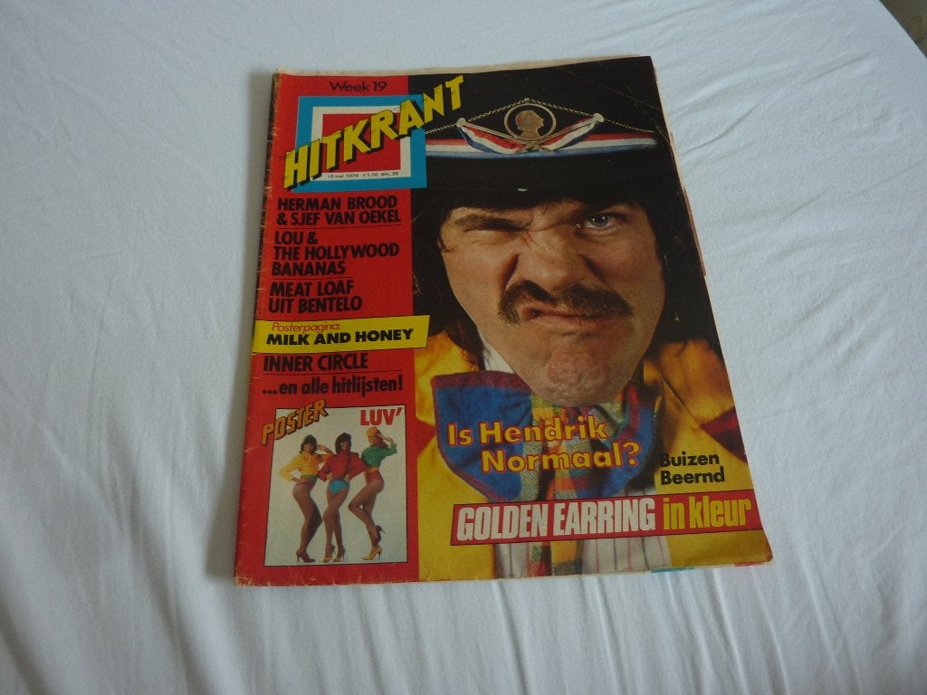 HITKRANT 1979-NORMAAL-LUV-GOLDEN EARRING-PETER TOSH-ABBA, Verzenden, 1960 tot 1980, Tijdschrift