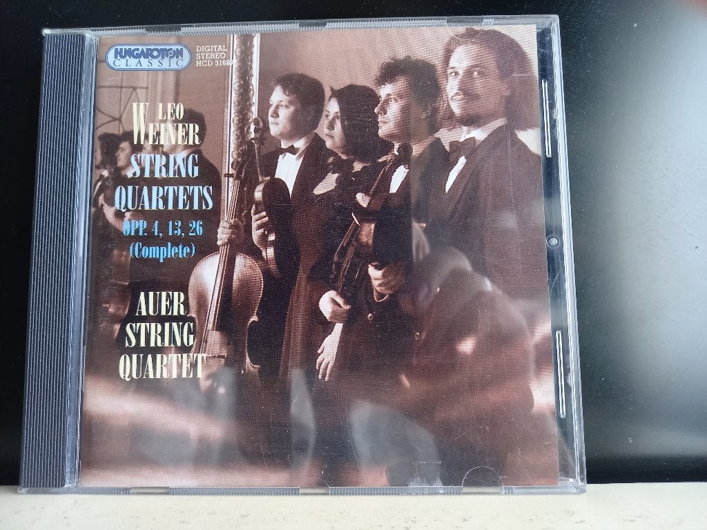 Weiner Leo - String Quartets- Auer String Quartet, Ophalen of Verzenden, Modernisme tot heden, Zo goed als nieuw, Overige typen