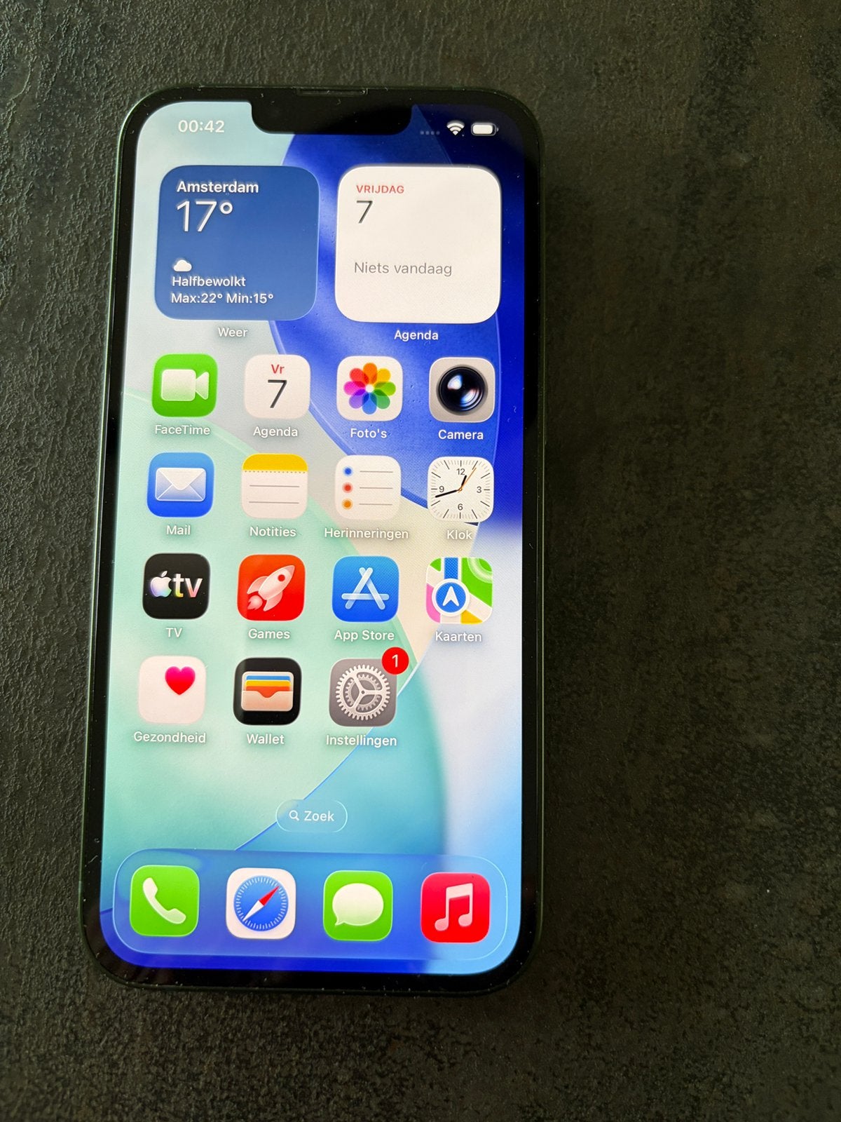 IPhone 13 groen 128GB, Telecommunicatie, Mobiele telefoons | Apple iPhone, Ophalen, 128 GB, IPhone 13, Zo goed als nieuw
