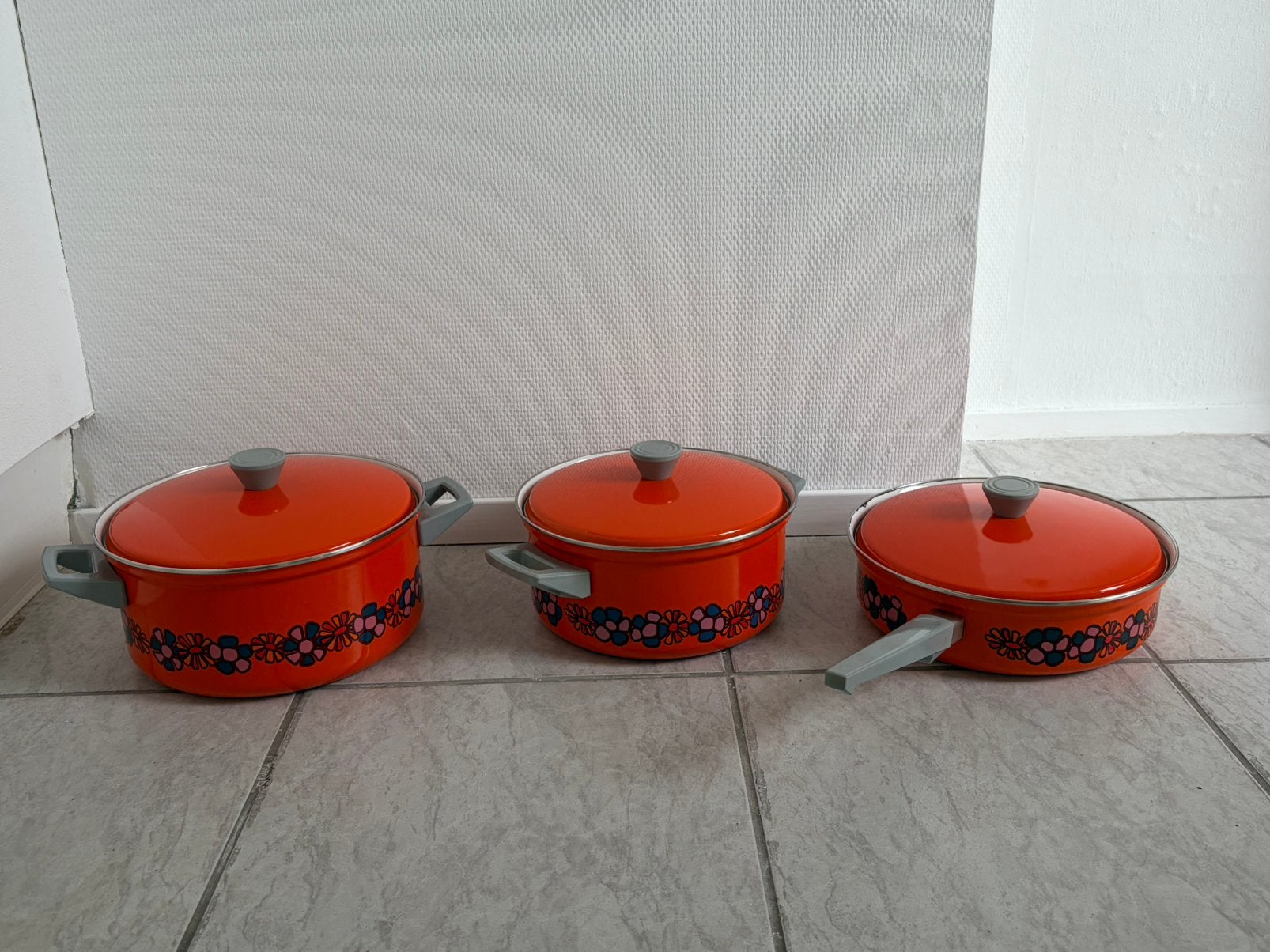 Vintage Brabantia pannen Diana – Jaren 70, Verzamelen, Ophalen of Verzenden, Huis en Inrichting