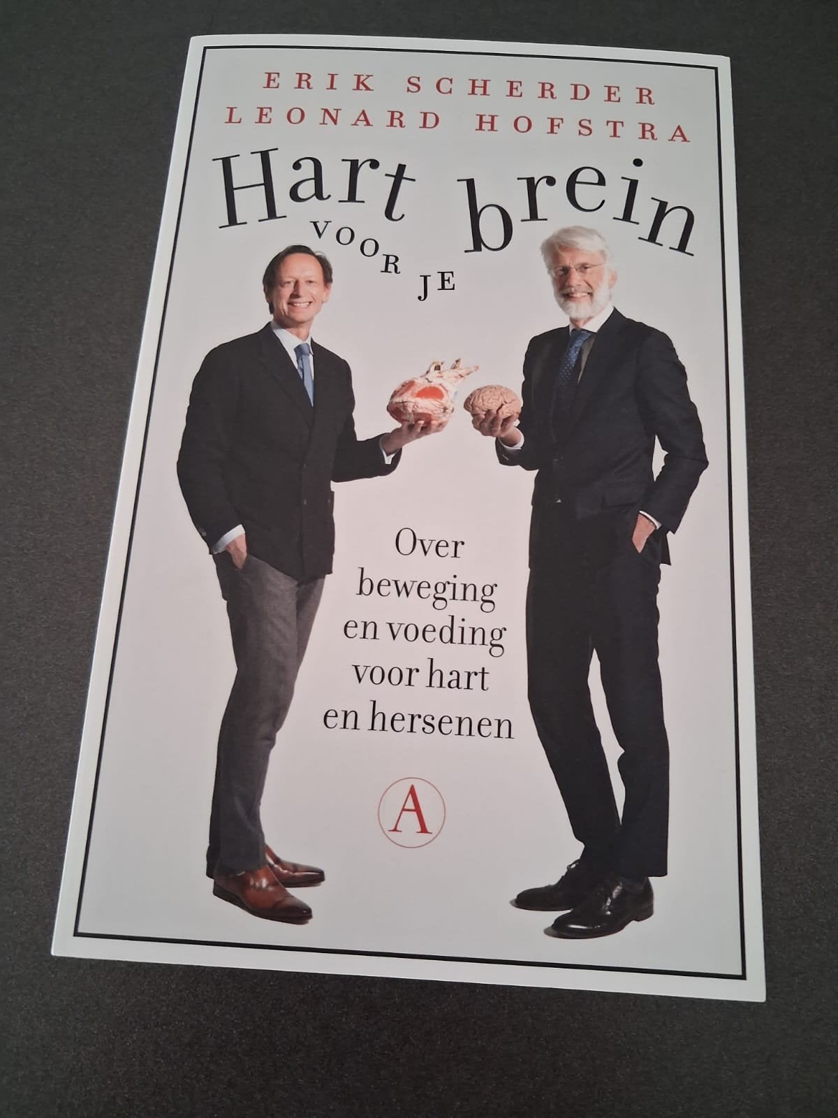 Hart voor je brein: Over beweging en voeding, Ophalen of Verzenden, Zo goed als nieuw, Gezondheid en Conditie, Erik Scherder, Leonard Hofstra