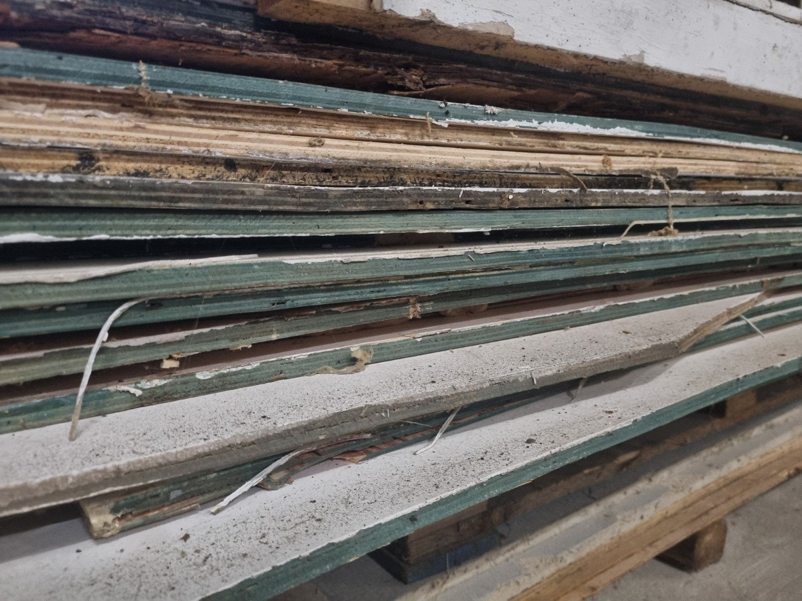 underlayment 12mm gebruikt, Ophalen